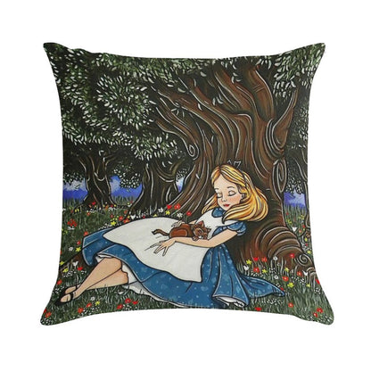 - Alice #2 - Soft Easy Maintenance Throw Pillow