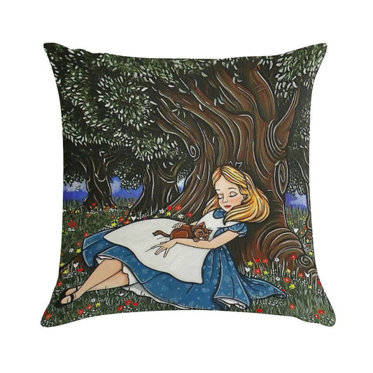 - Alice #2 - Soft Easy Maintenance Throw Pillow