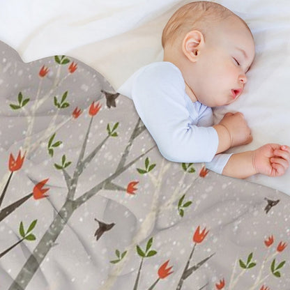 Sleeping Fox Throw Blanket