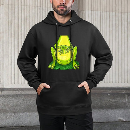 Frog Body Costume For Kids - Easy Bull Frog Halloween Shape Retention Hoodie
