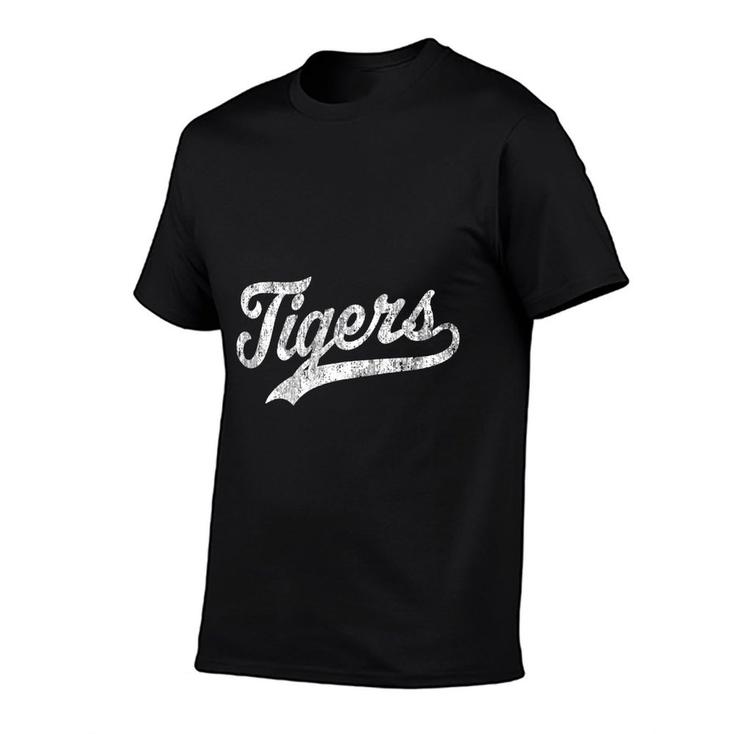 Tigers Mascot T Vintage Sports Name Design  Moisture-wicking T-Shirt