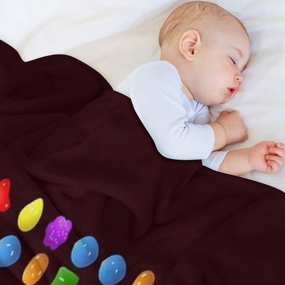 New Candy Crush Saga Throw Blanket