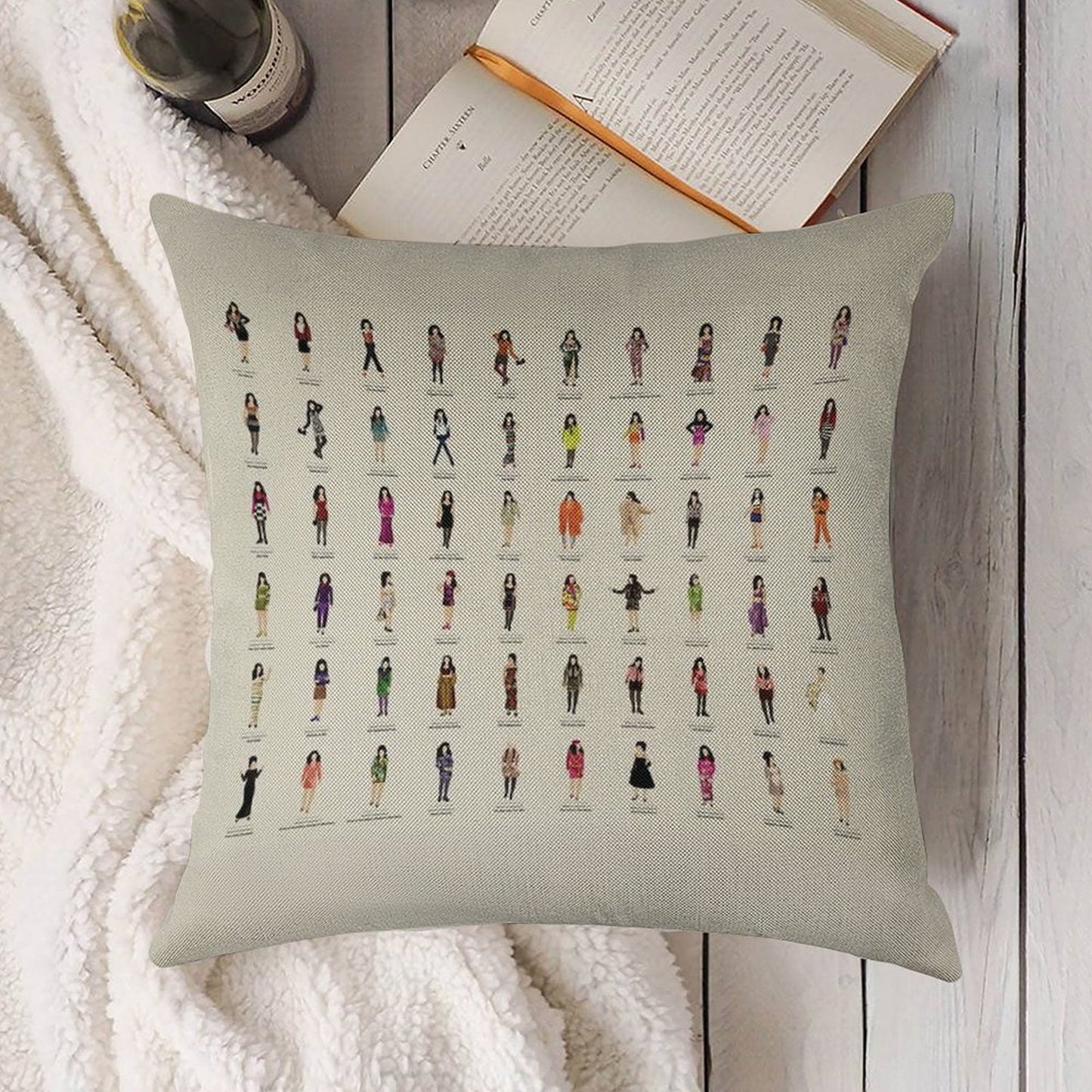 The Nanny Linen Throw Pillow Cover