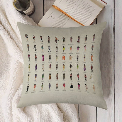 The Nanny Linen Throw Pillow Cover