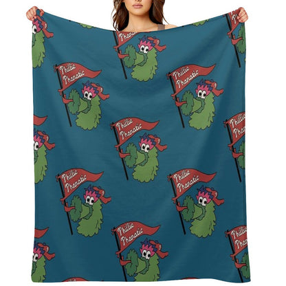 Phillie Phanatic Throw Blanket
