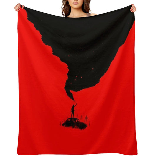 SOS Throw Blanket