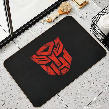 Autobots Logo · Distressed Bath Mat