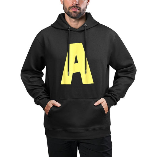 Letter A Funny Group Matching Halloween for Women Men Kids Durable Construction Hoodie