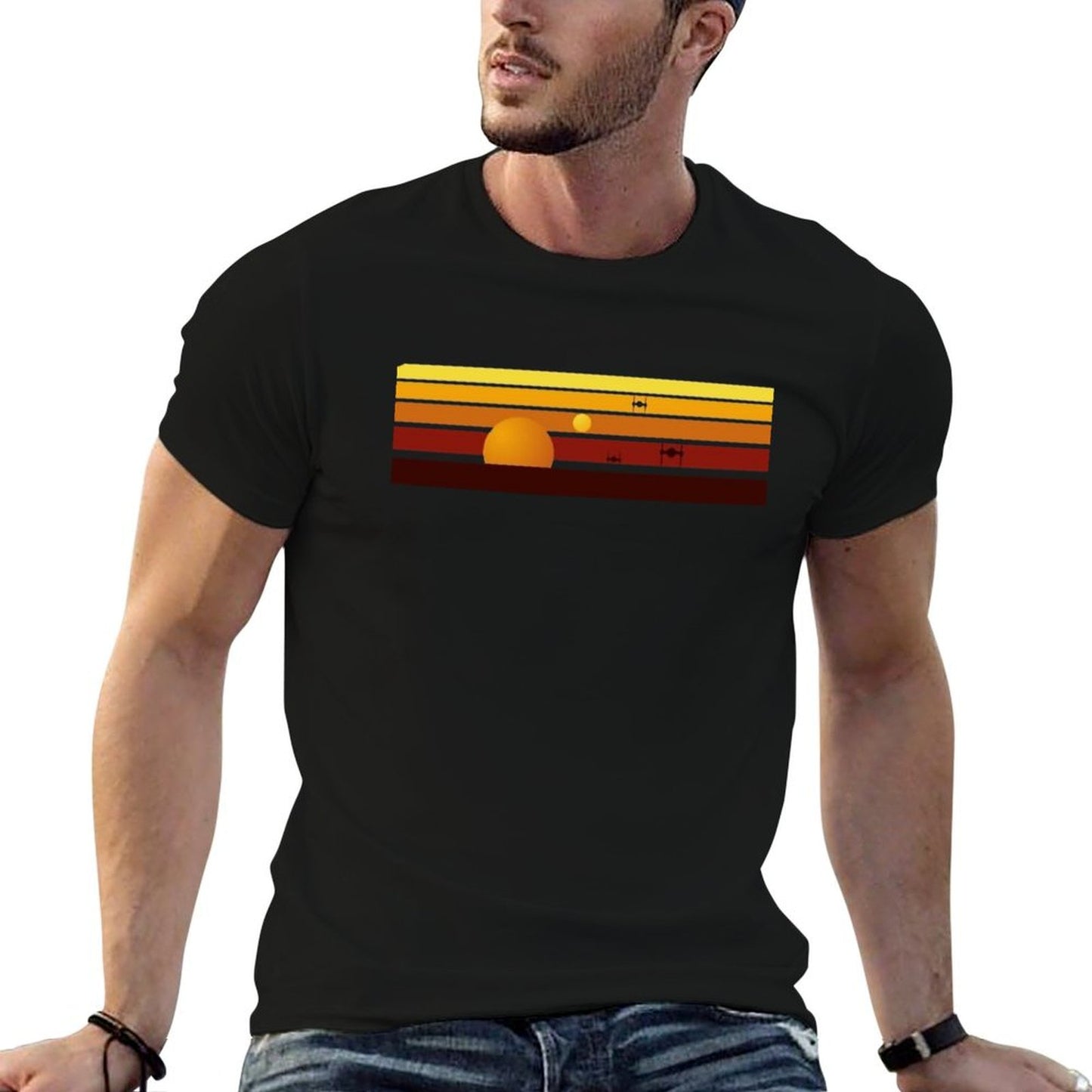 TATOOINE SUN  Stretchy T-Shirt