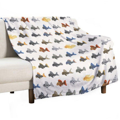 Pleco! Throw Blanket