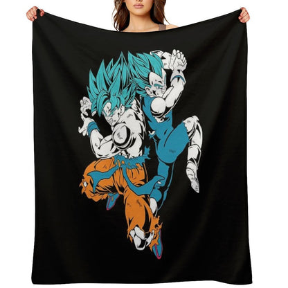Goku - Dragon Ball Throw Blanket