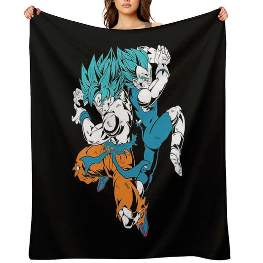 Goku - Dragon Ball Throw Blanket