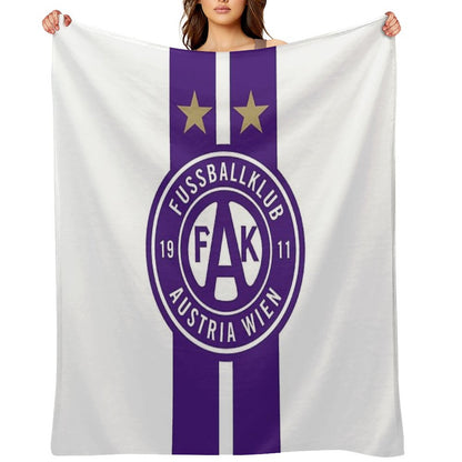 Austria Footbal Fans Ultras Hooligans Vienna Wien Throw Blanket