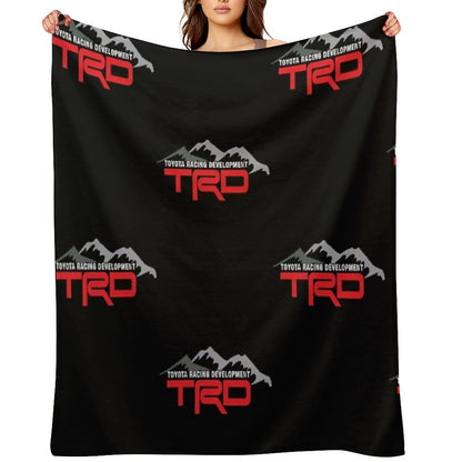 Trd Racing Development Throw Blanket