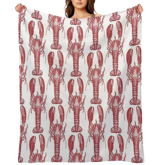 Lobster Throw Blanket