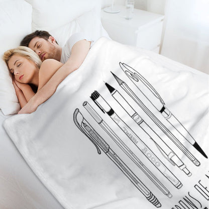 Weapons Of Mass Creation Throw Blanket