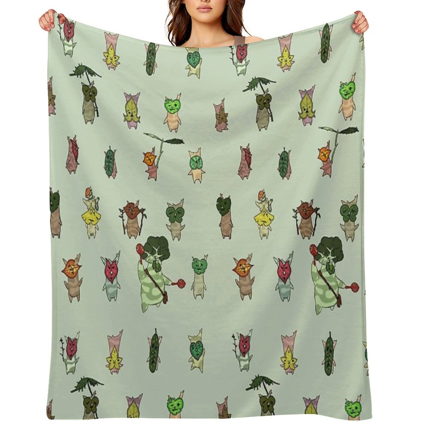 Korok Throw Blanket