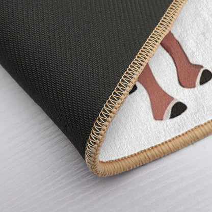 Classic Rudolph © GraphicLoveShop Bath Mat