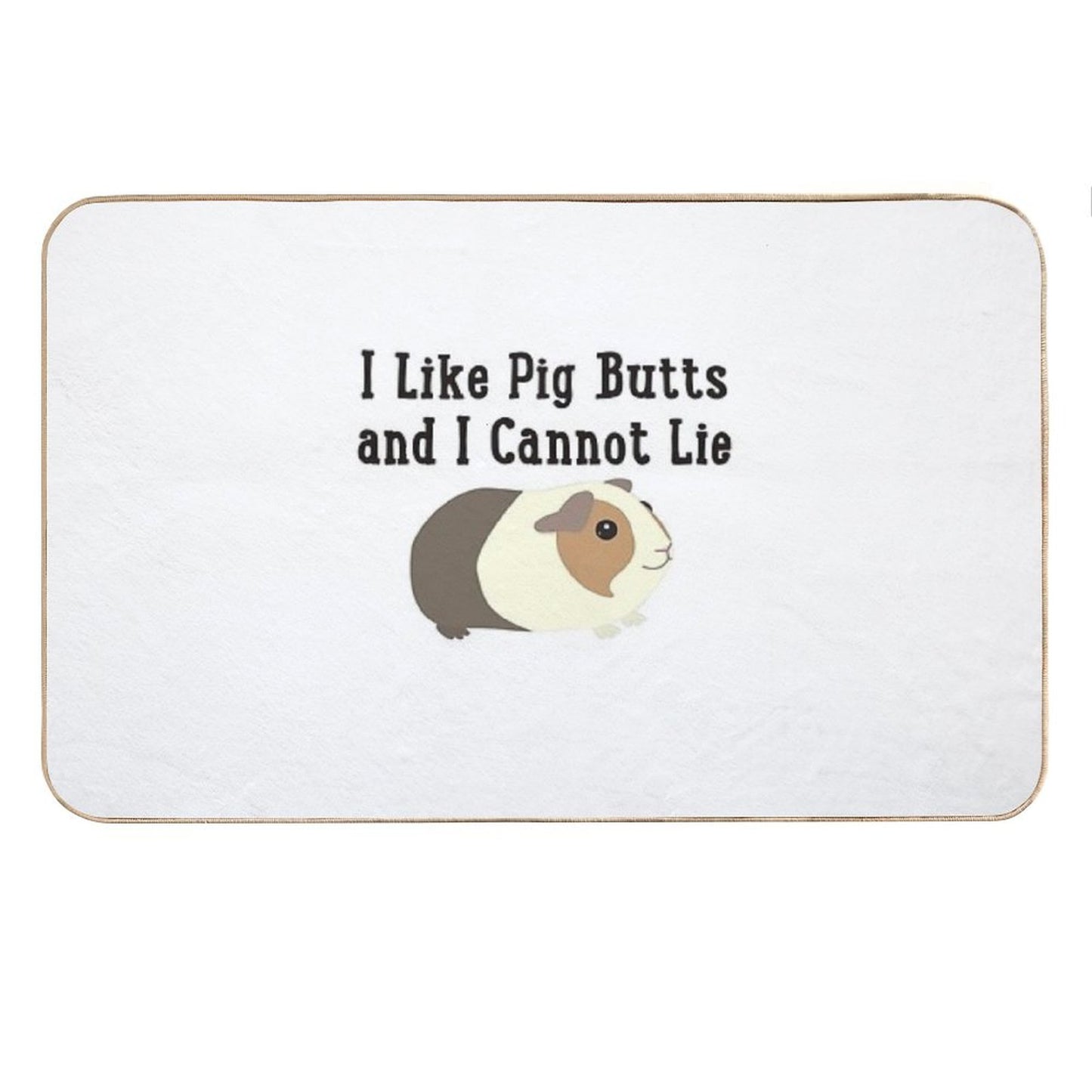 Guinea Pig Butts Bath Mat