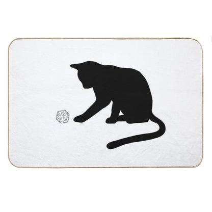 D20 Cat Bath Mat