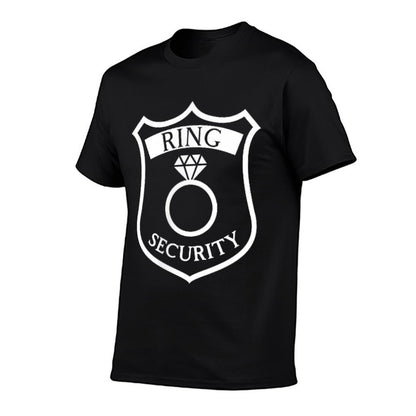 Ring Security Badge - Best Man Or Ring Bearer T-Shirt