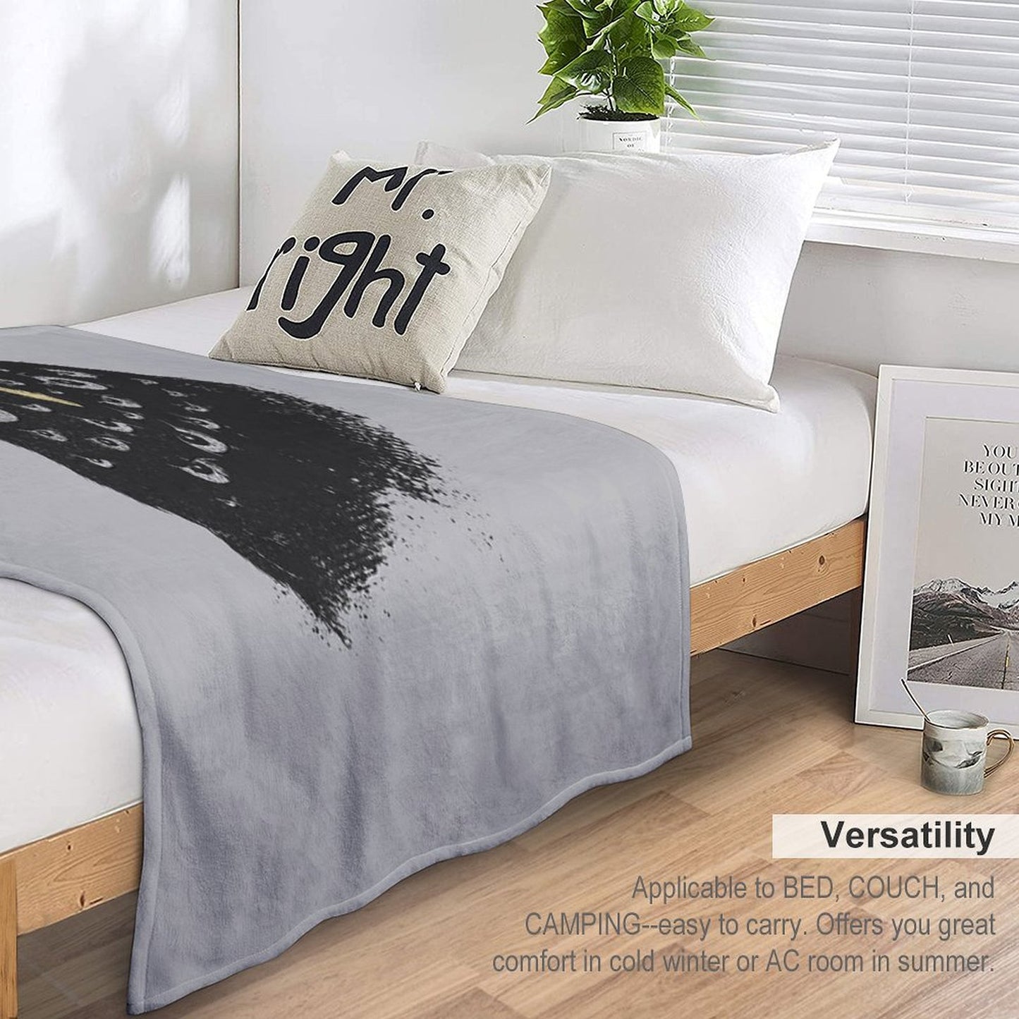 The Untold Creature Throw Blanket