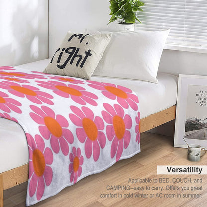 Koryn's Custom Flower Pattern 1 Throw Blanket