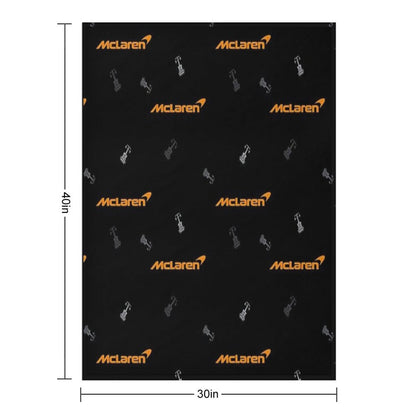 McLaren F1 Team - Speed Beyond Limits! Throw Blanket