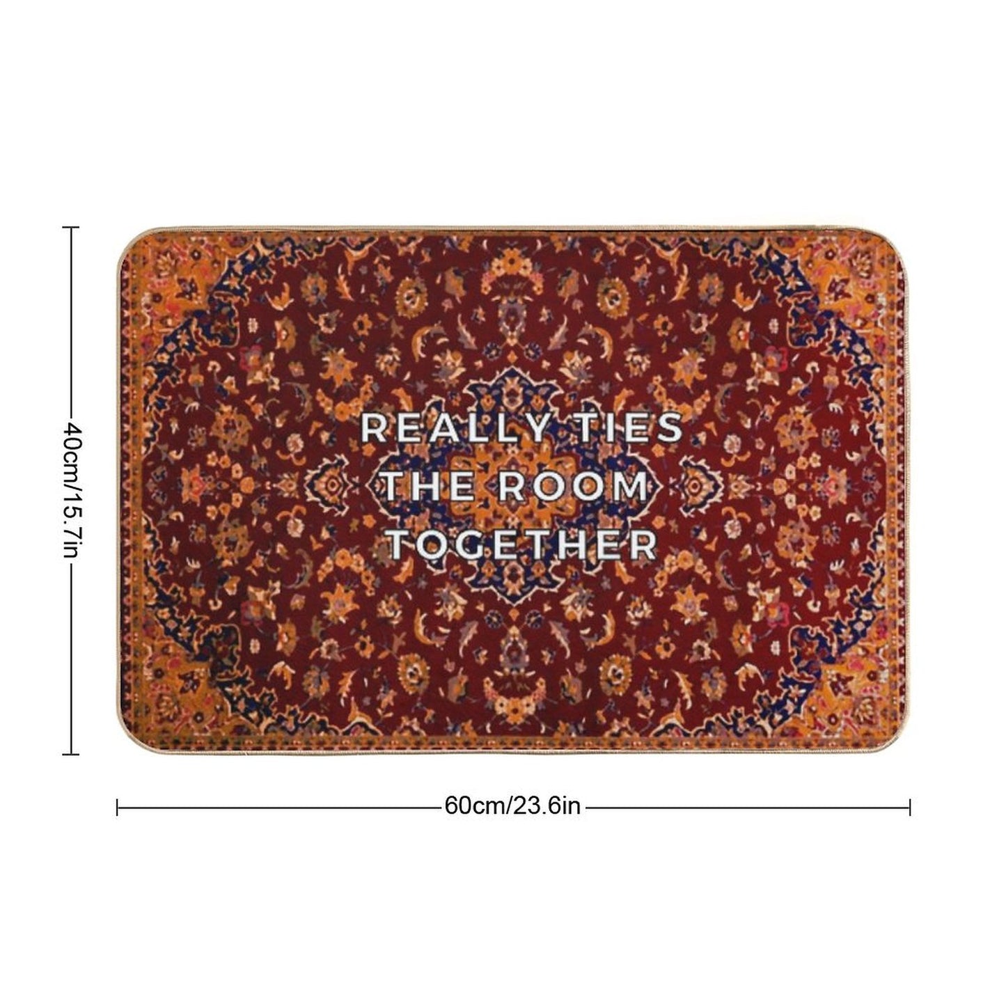 This Rug Really Ties The Room Together Bath Mat