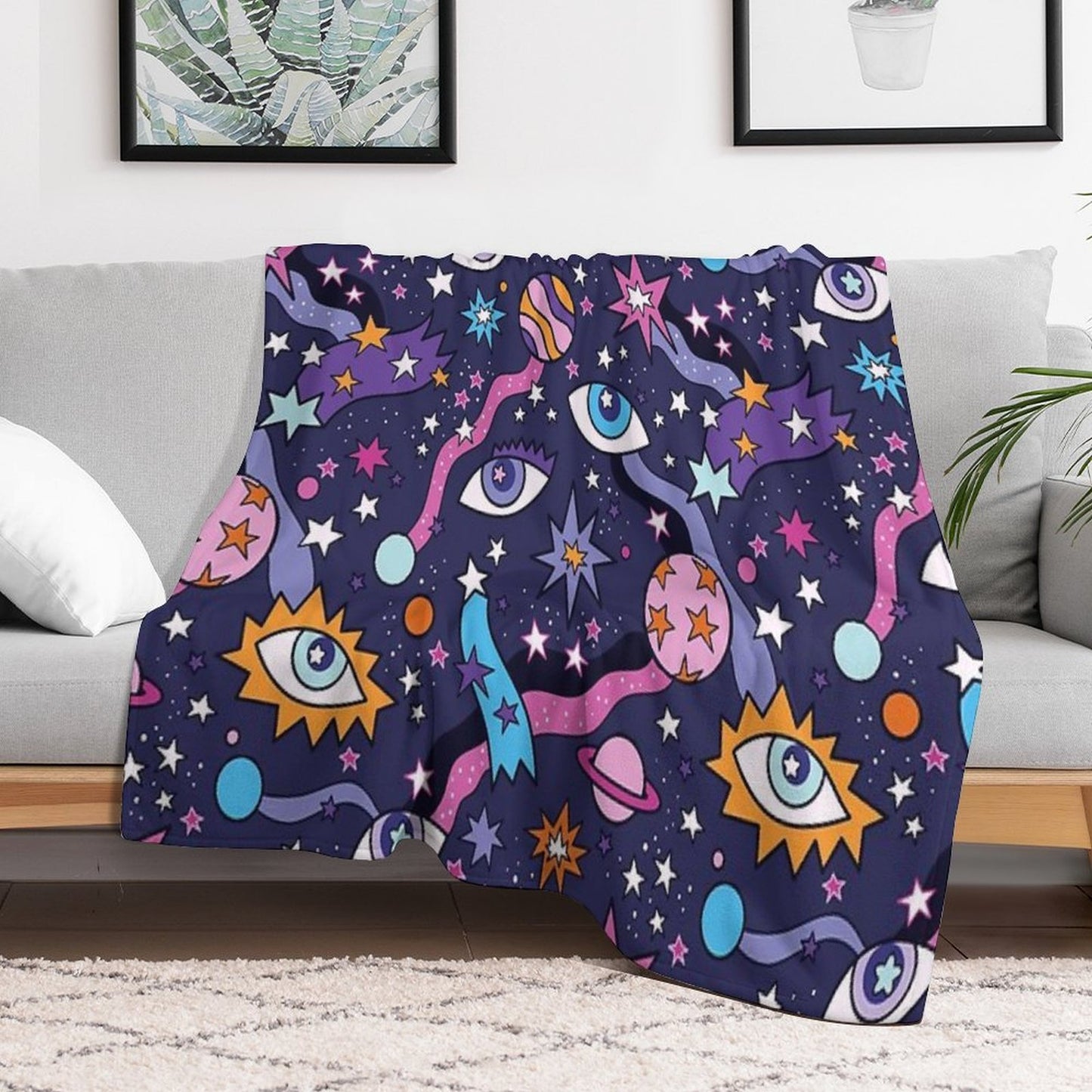 Stargazing Throw Blanket