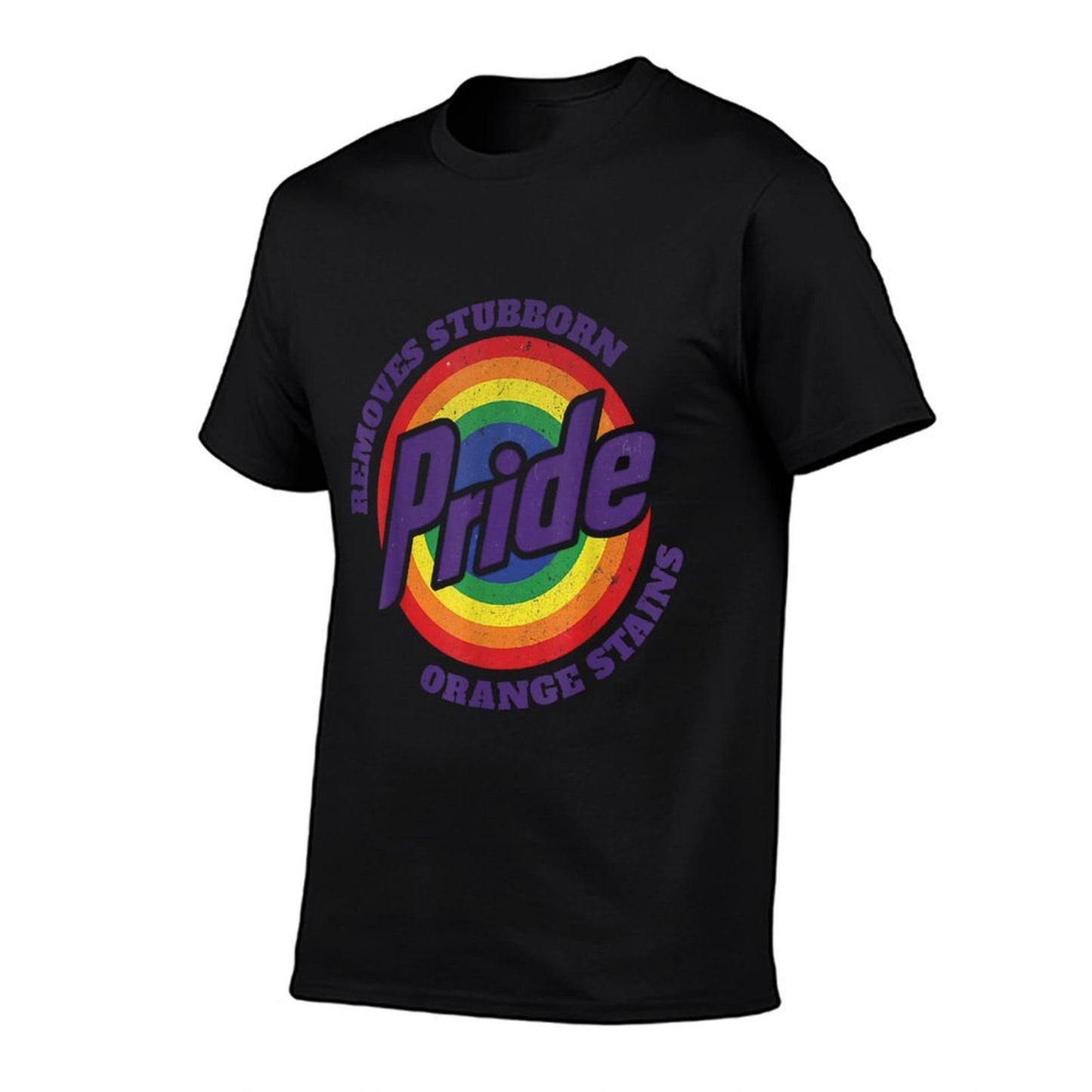 Resist Trump Remove Stubborn Orange Stains Pride Month LGBTQ  Cotton T-Shirt