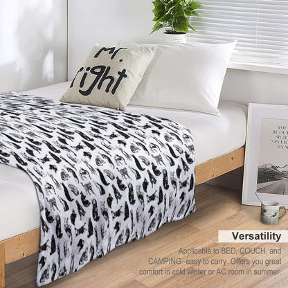 Kitty Kitty, Bang-bang! Throw Blanket