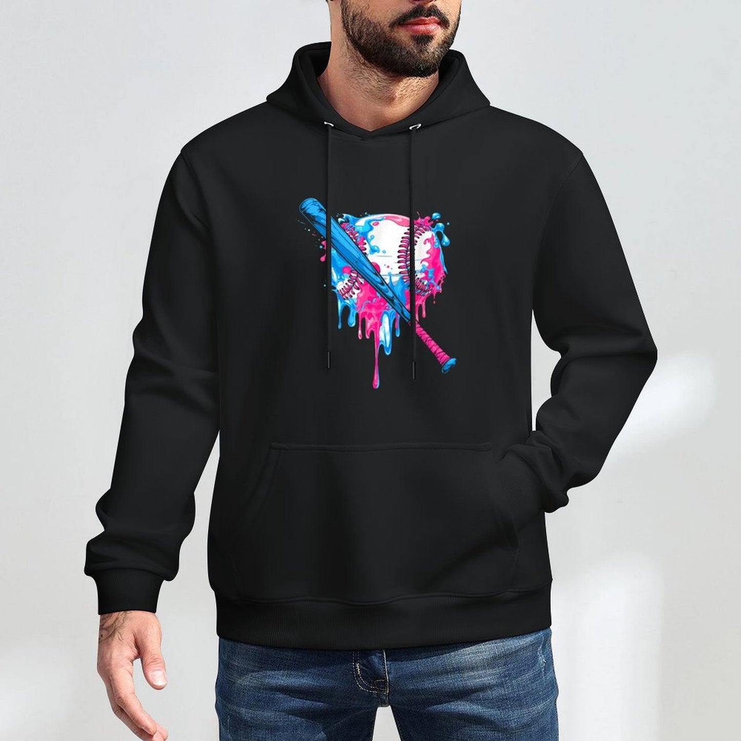 Respect The Drip Baseball Drip Boys Ice Cream Drip Youth Unisex Design Hoodie