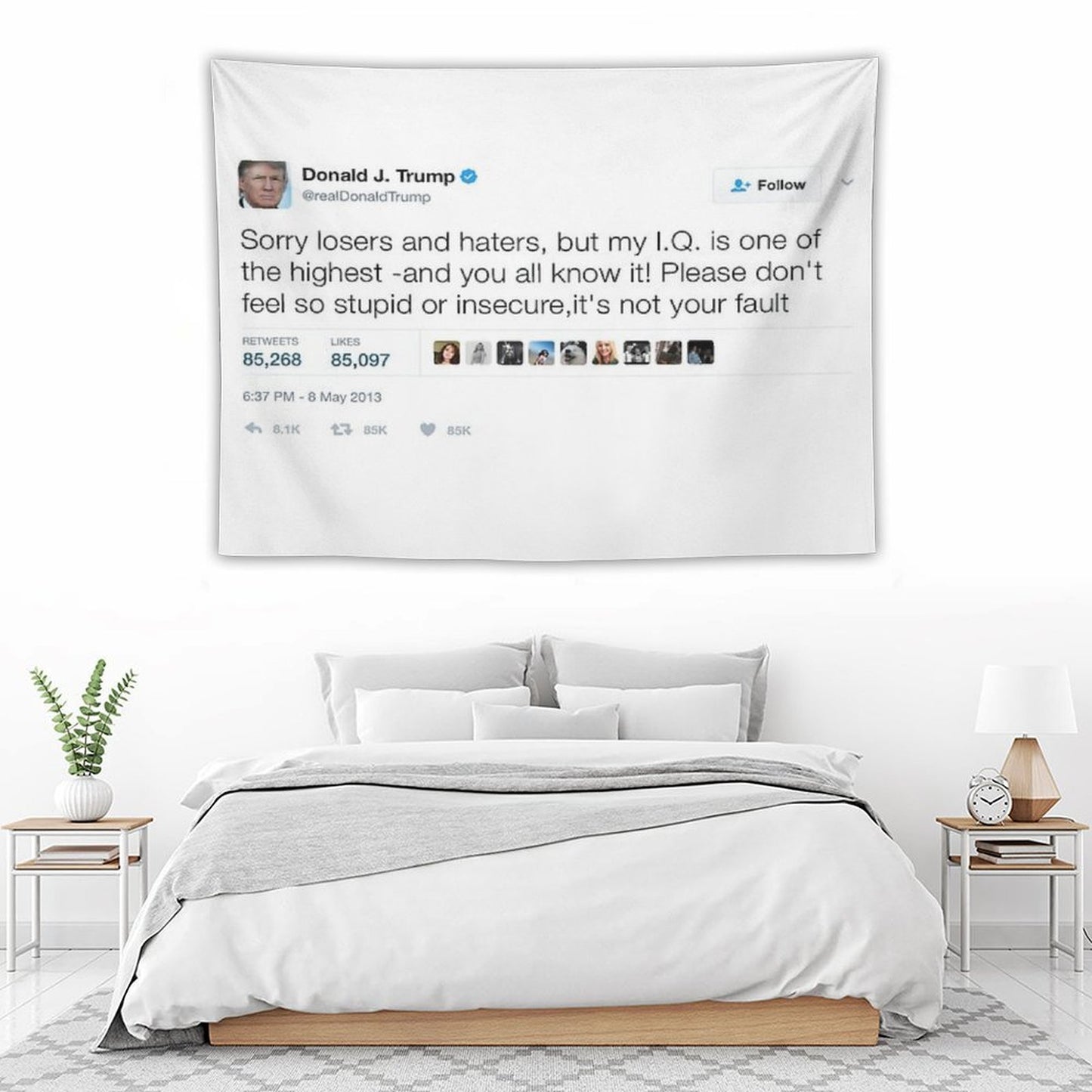 Donald Trump - My IQ Is One of The Highest Tapestry