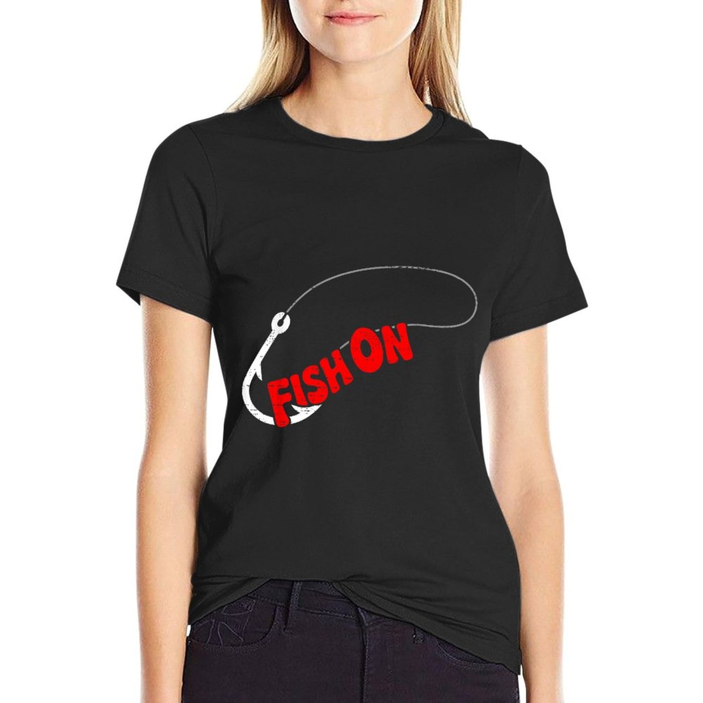 Funny Fish Hook Fishing Fisherman Fish Lover Jokes Saying T-Shirt