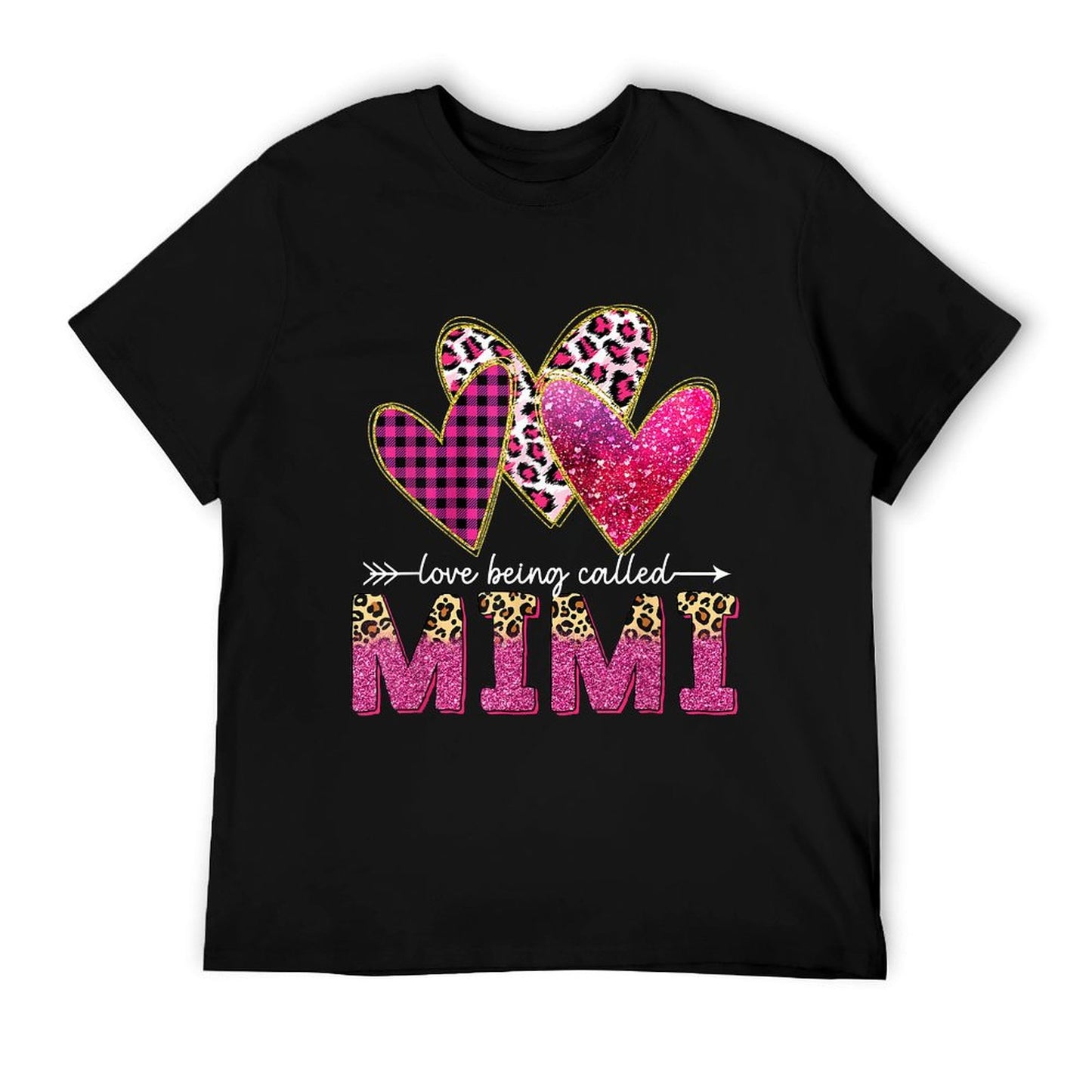 I Love Being Called Mimi Grandma Valentine Mothers Day T-Shirt