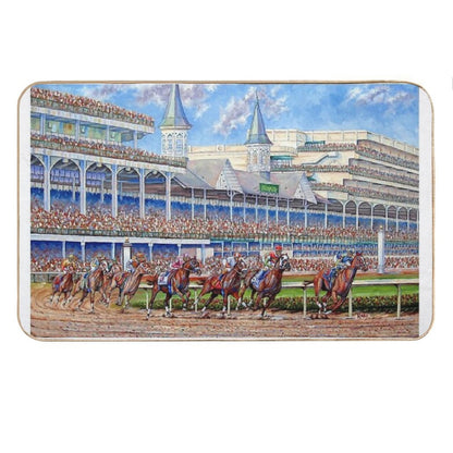 The Kentucky Derby - Leading The Field Bath Mat