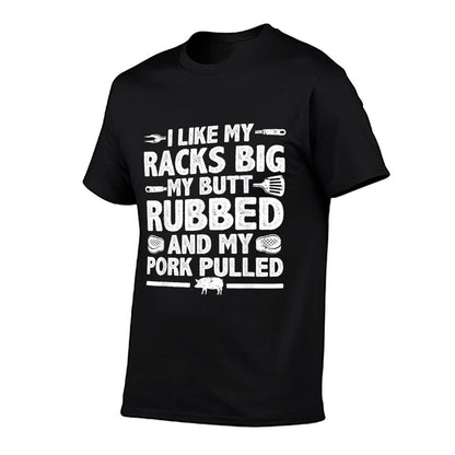 Cool Grilling For Men Women Pork Rub Smoking BBQ Meat Smoker T-Shirt