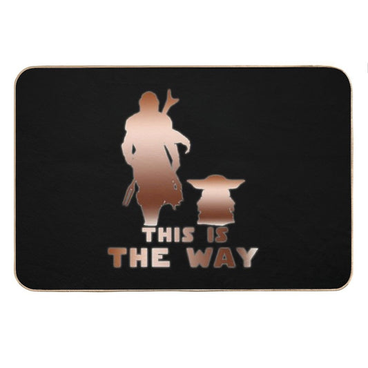 Mando (Variant) This Is The Way Bath Mat