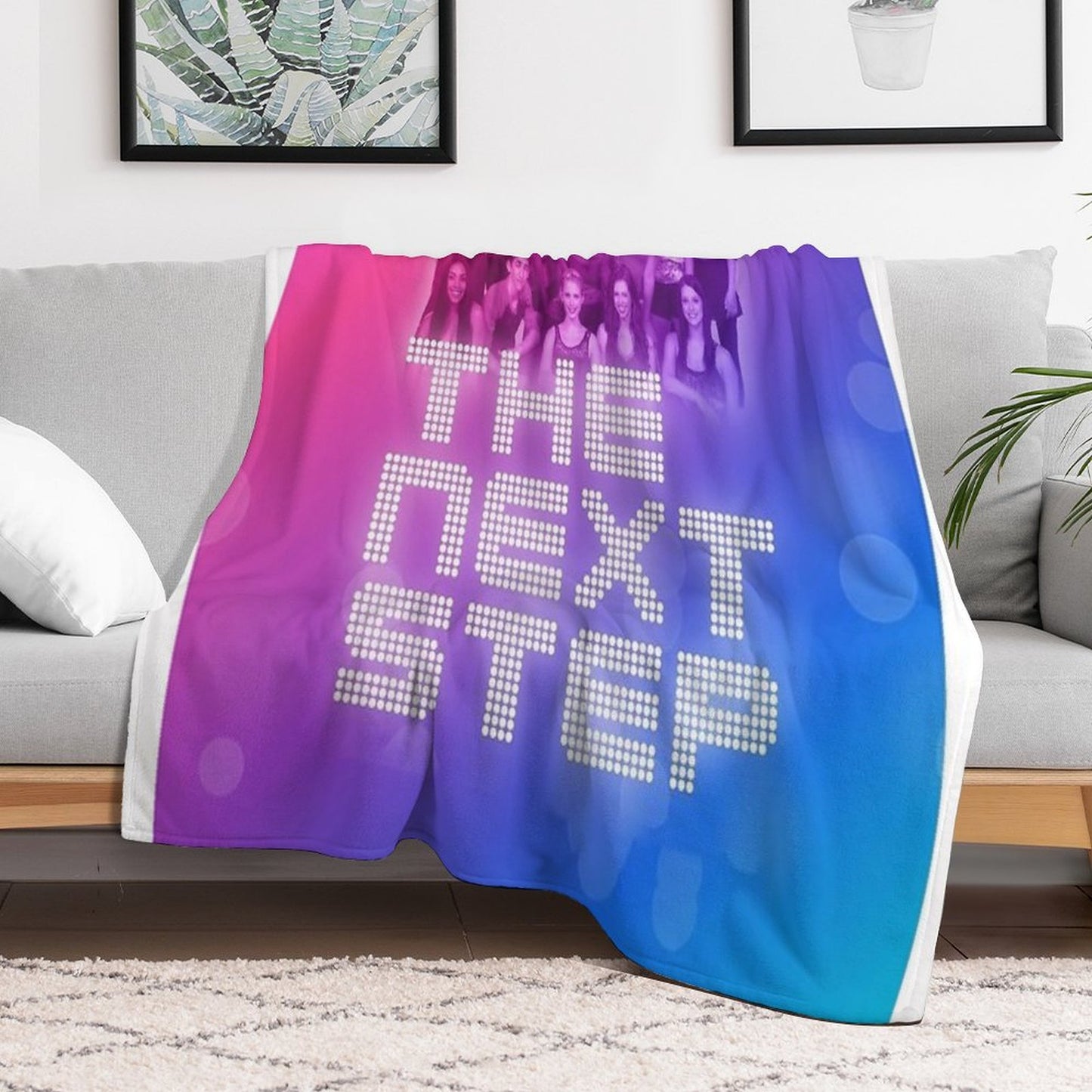 The Next Step Throw Blanket