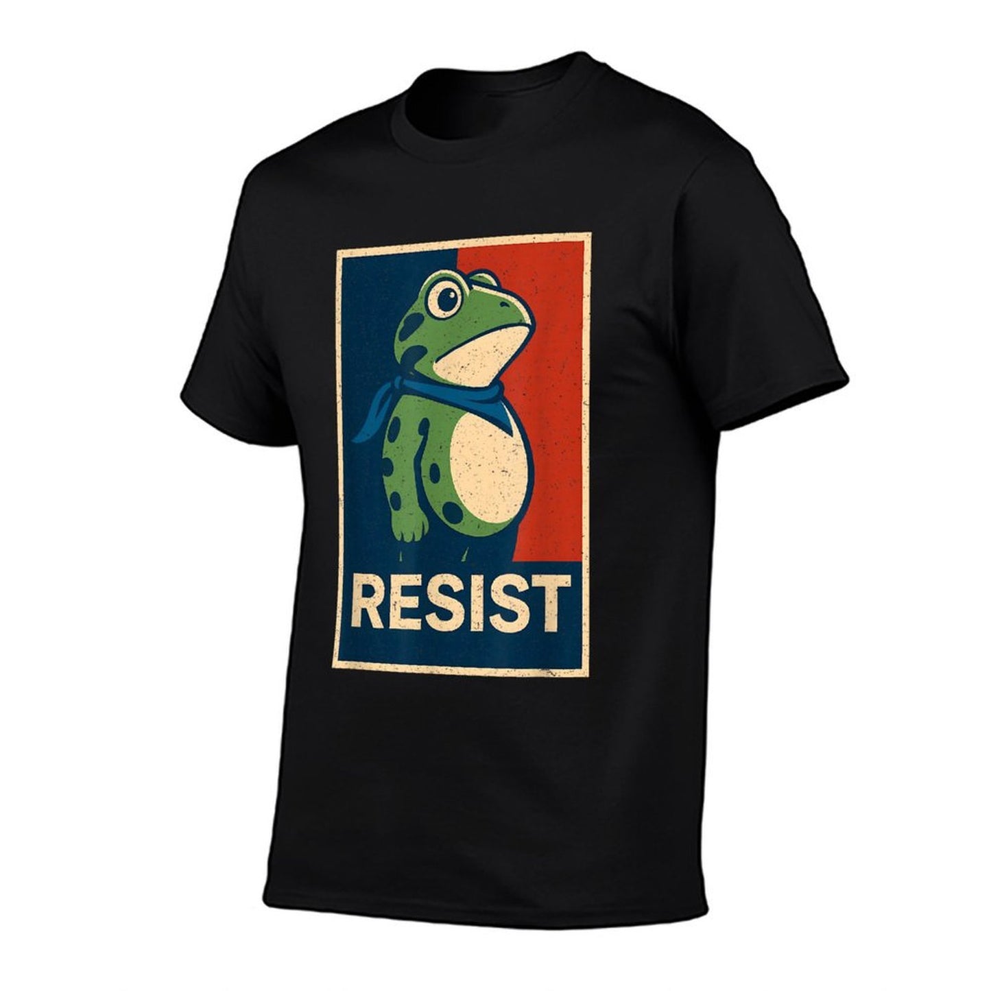 Portland Frog Protest for Men And Women  High-quality Stitching T-Shirt