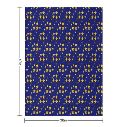 Five Nights at Freddy's Moondrop Pattern Throw Blanket