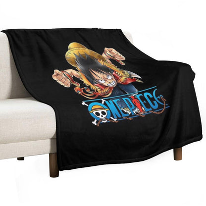 One Piece Logo Throw Blanket