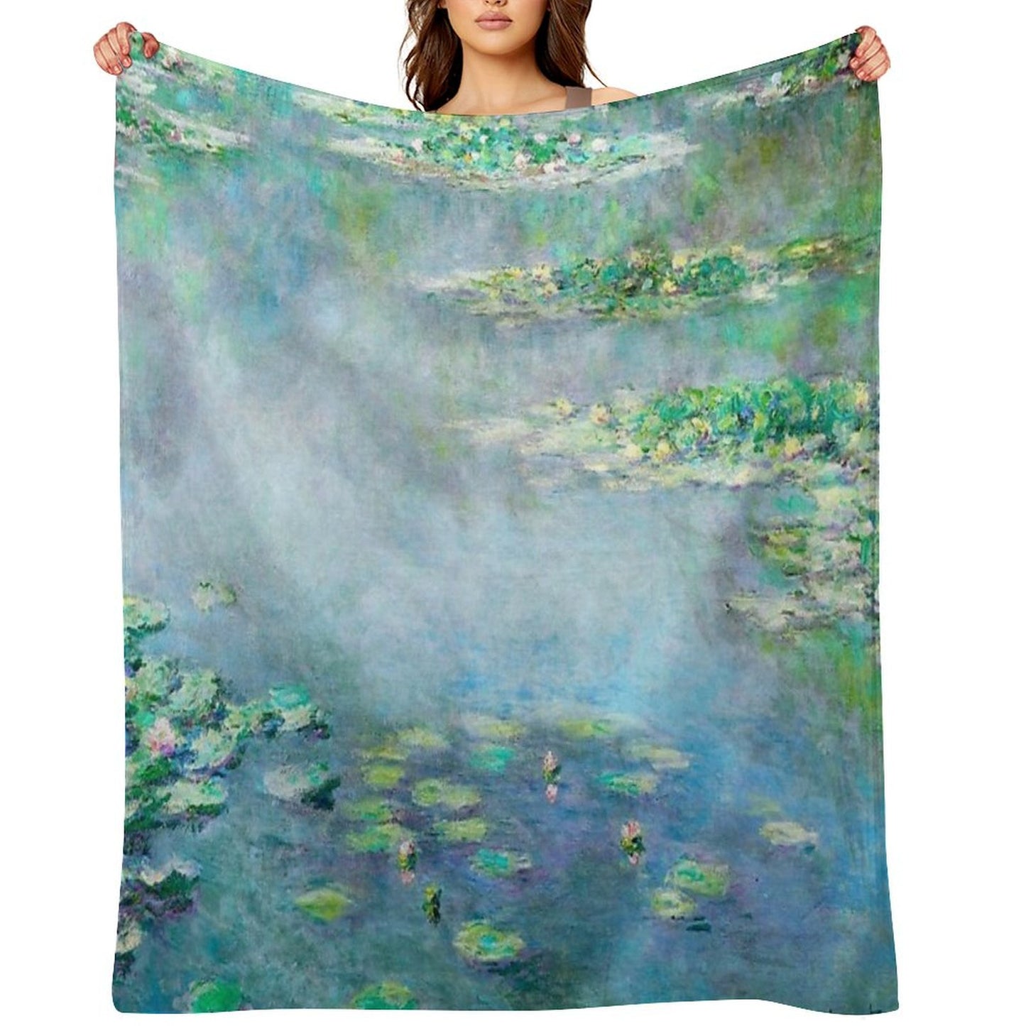 Monet Water Lilies  Nymphéas 1906 Throw Blanket
