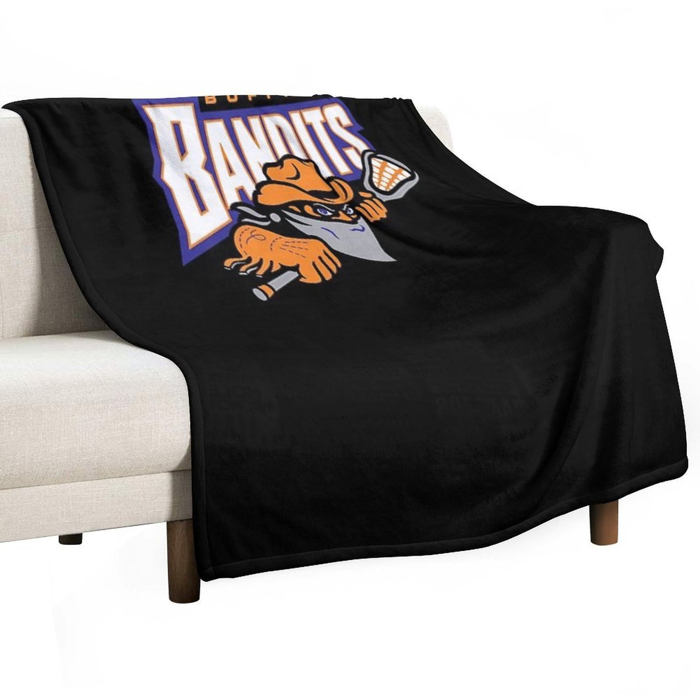 Buffalo Bandits Throw Blanket