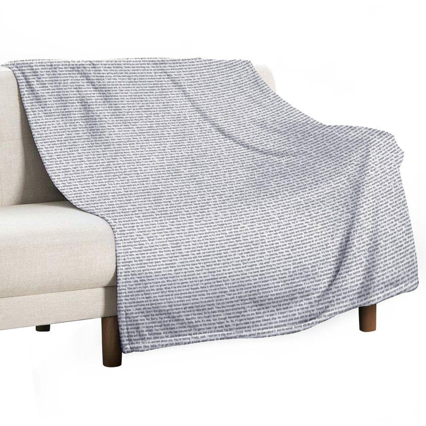 Entire Twilight Movie Script Throw Blanket