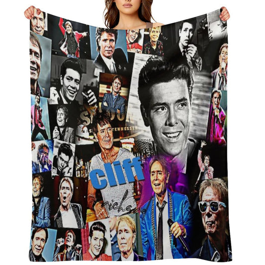 Cliff Richard Throw Blanket
