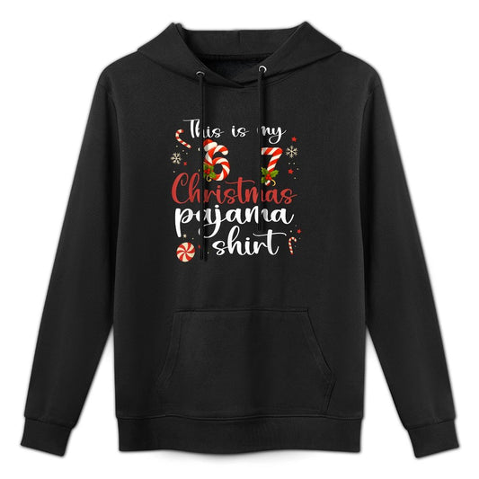 Funny 67 Christmas Pajamas Six Seven Meme Shrink-Resistant Hoodie