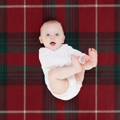Stuart Of Bute Scottish Tartan Throw Blanket