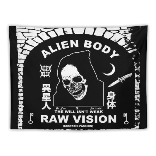 Raw Vision Tapestry